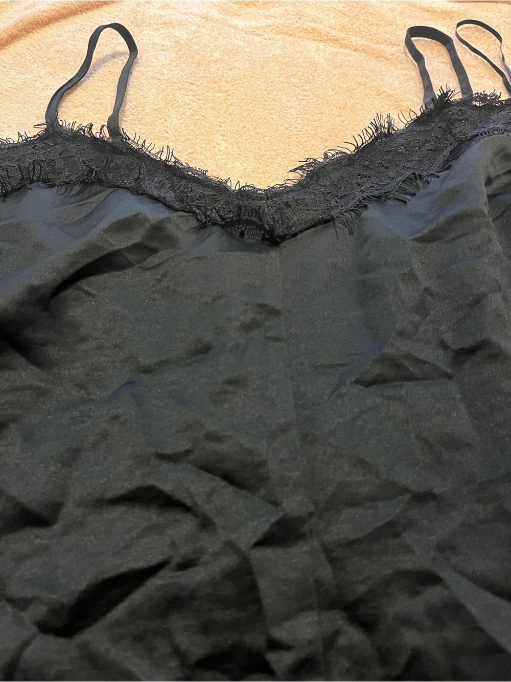 Black tank dress with splits on the sides